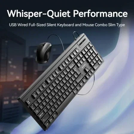 Vention Combo KTYBG-EN Teclado Inglés y Ratón Negro Vention Combo KTYBG-EN Teclado Inglés y Ratón Negro